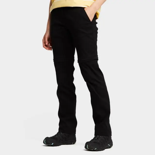Women's Kiwi Pro Convertible Trousers, Black