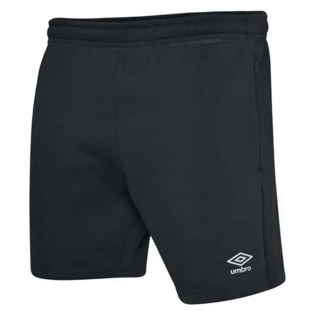 Umbro Club Leisure Shorts in Black | Size: 7-8 Years