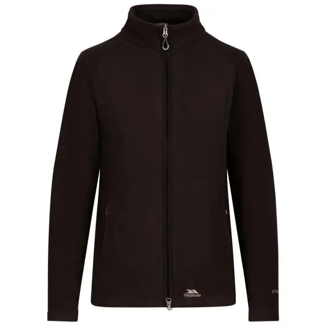 Trespass Women's Renato AT100 Fleece Jacket in Black | Size: 10