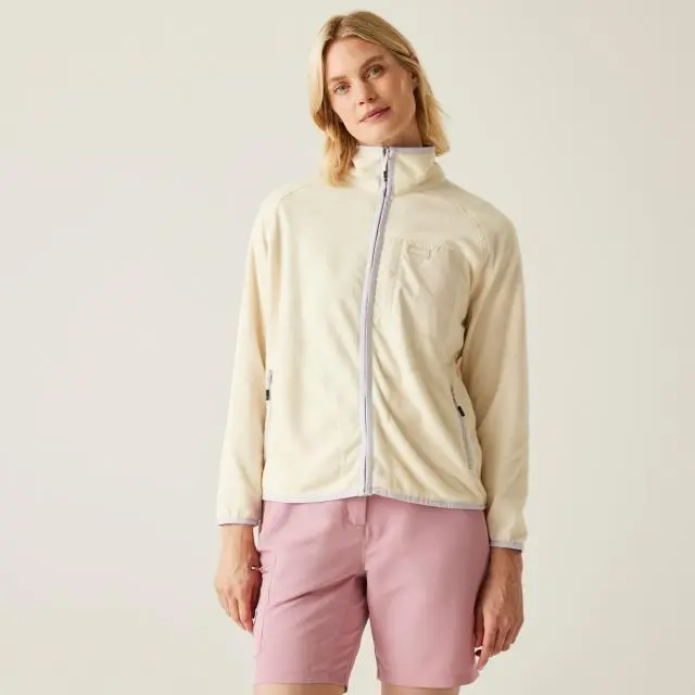 Regatta Women's Lilana Lightweight Fleece in White | Size: 20