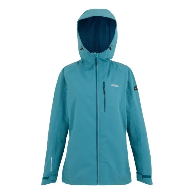 Regatta Women's 'Birchdale' Waterproof Shell Jacket in Blue | Size: 14