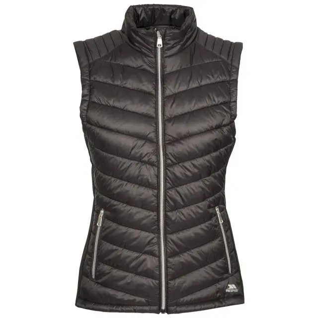 Trespass Women's Elanora Padded Gilet in Black | Size: 2XL
