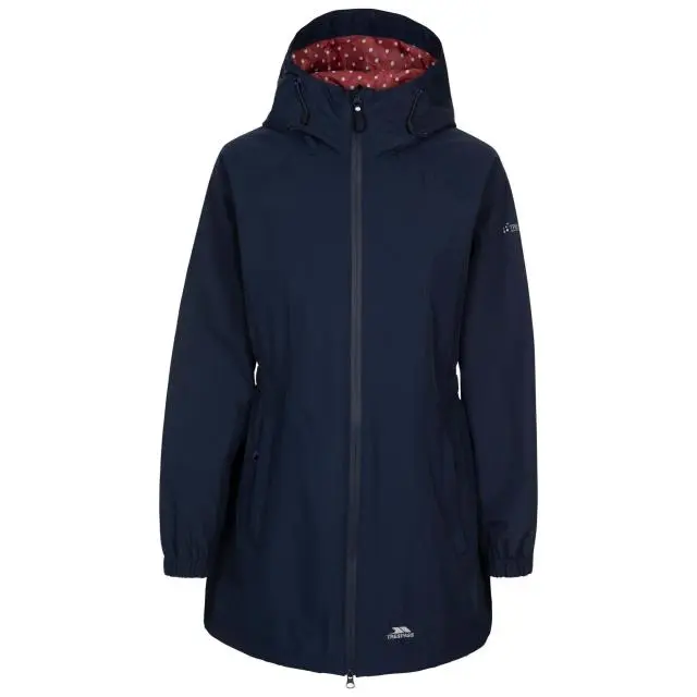 Trespass Women's Waterproof Shell Jacket in Navy | Size: 2XS