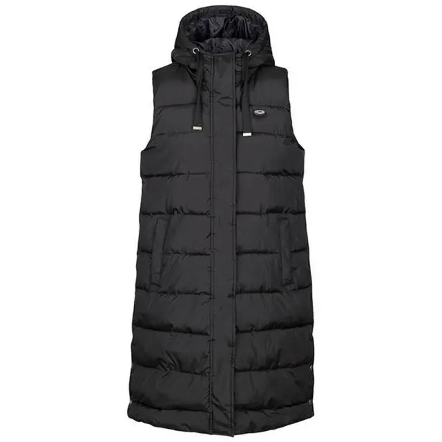 Trespass Women's Leona Quilted Gilet in Black | Size: 2XS
