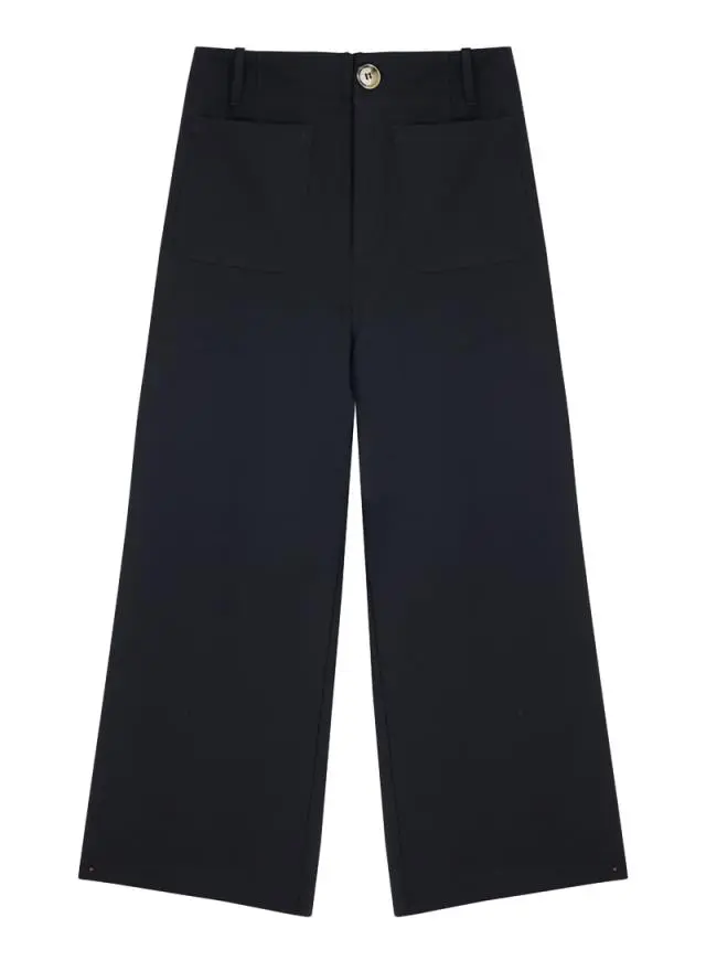 Joanie Clothing Pippa Black High Waist Trousers