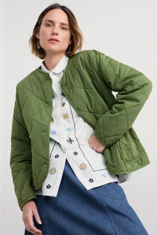 Swift Barn Organic Cotton Quilted Jacket