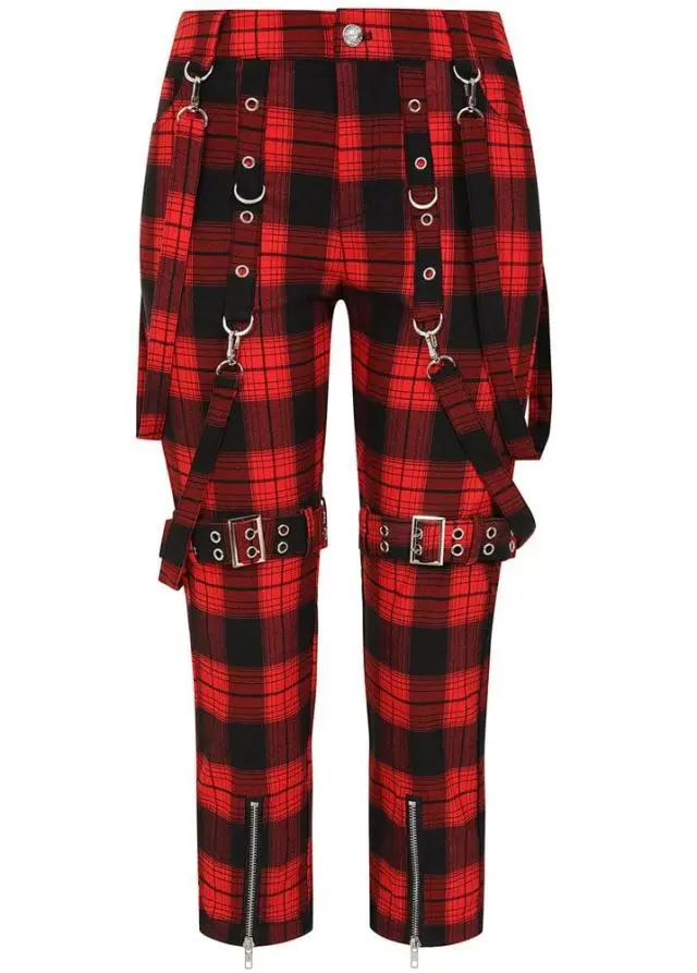 Banned Apparel Nocturne Buckle Trousers