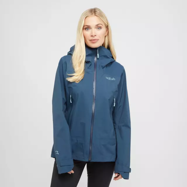 Women's Firewall Light Waterproof Jacket, Navy