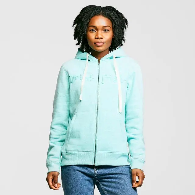Women's Tani Full Zip Hoodie, Blue