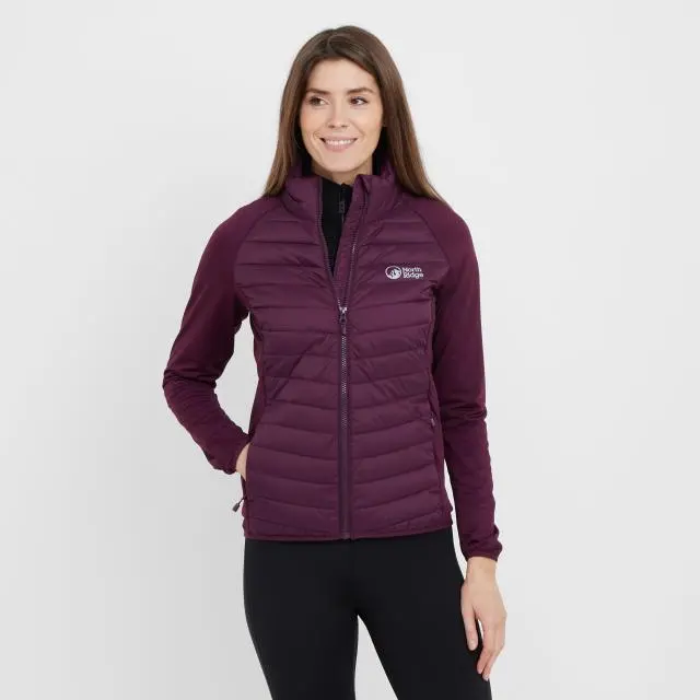 Women's Active Hybrid Jacket, Purple