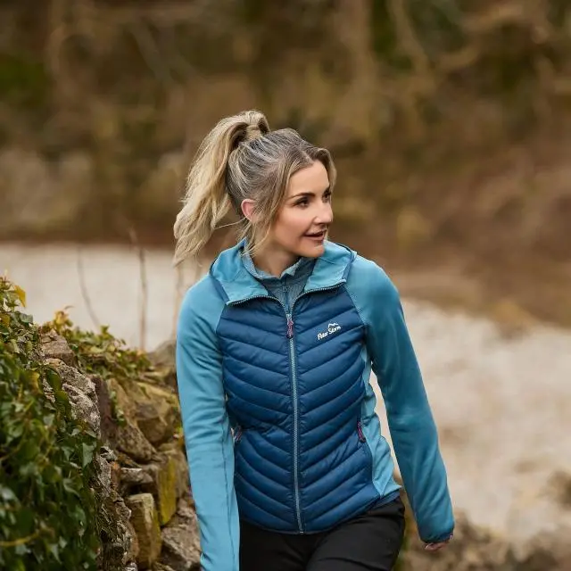 Women's Active Hybrid Jacket, Blue