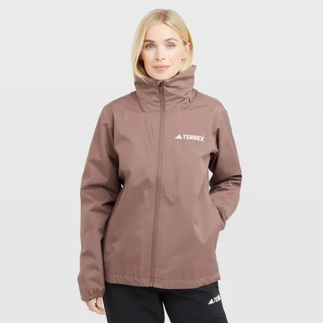 Women's Multi Essentials 2L Rain Jacket, Brown