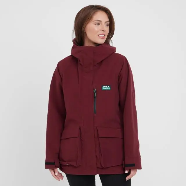 Womens Rhea Jacket, Red