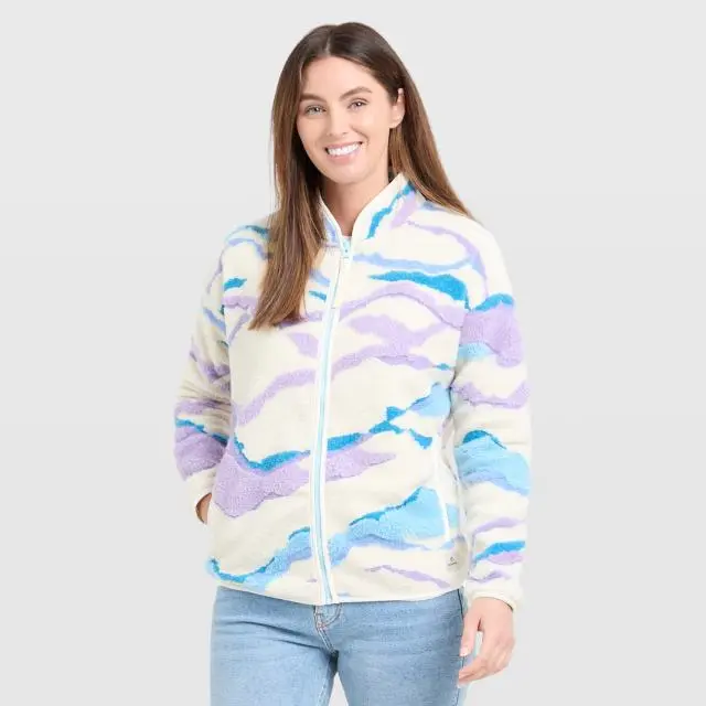 Women's Catalina Full Zip Fleece, Red