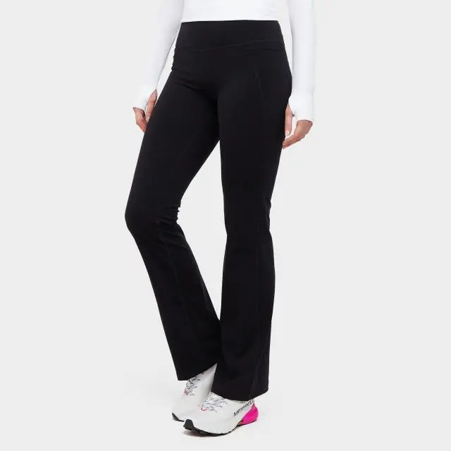 Sweaty Betty Women's Power Bootcut Gym Trousers 32”, Black