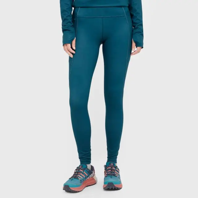 Sweaty Betty Women's Therma Boost Running Leggings, Deep Green