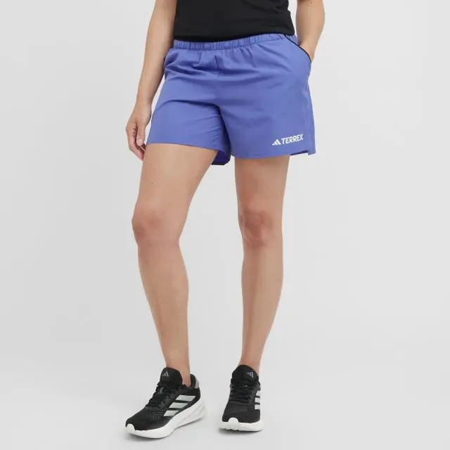 adidas Terrex Women's Lightweight Shorts, Purple