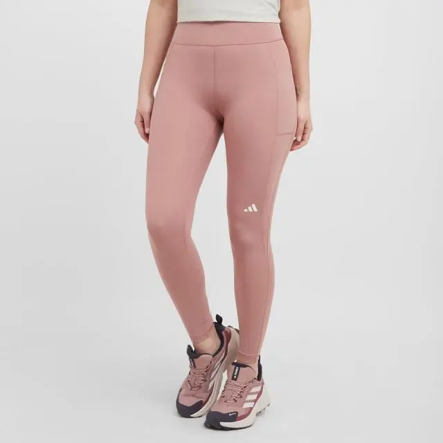 adidas Women's Own The Run 7/8 Leggings, Red