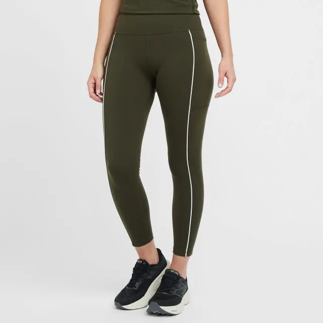 Sweaty Betty Women's Power 7/8 Piping Gym Leggings, Nori Green