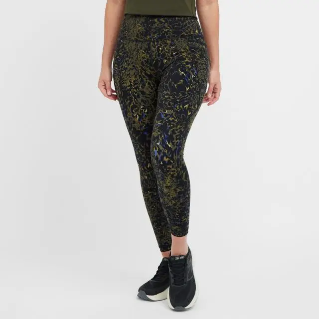 Sweaty Betty Women's Power Gym Leggings, Green Melting Print