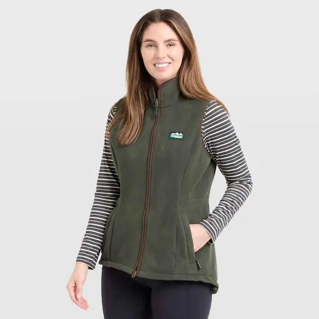Womens Ridgeline Kodiak Gilet, Dark Green