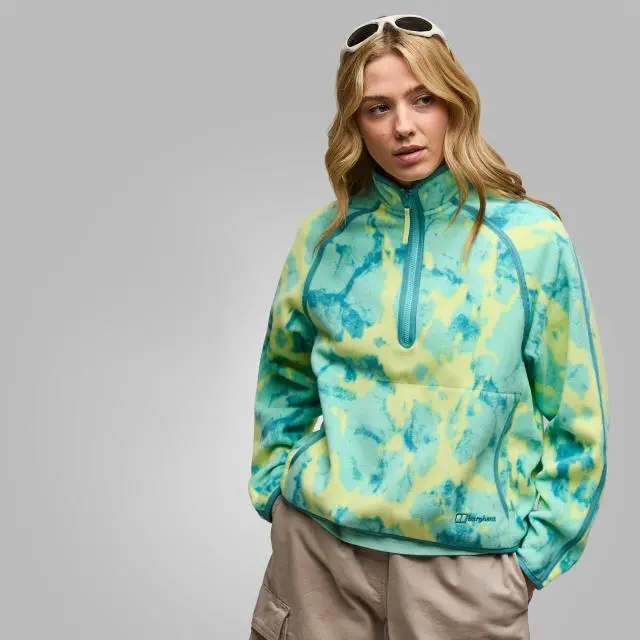 Berghaus BRG W BAMBRGH HZ FLC, Blue/Yellow