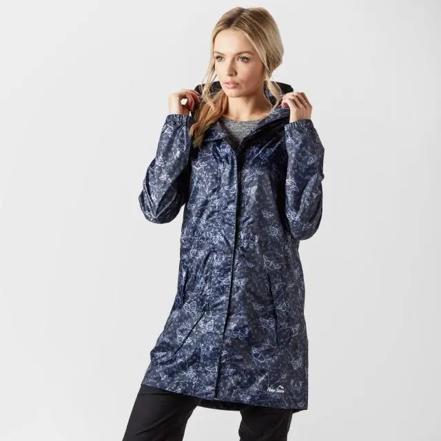 Women's Parka-in-a-Pack, Navy