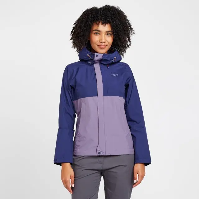 Women's Downpour Waterproof Jacket, Blue
