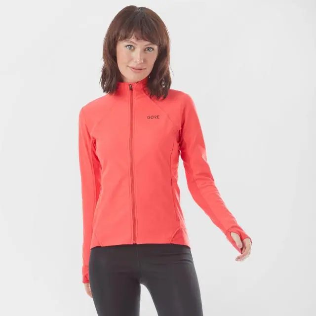 Women's R3 Partial GORE® WINDSTOPPER® Shirt, Orange