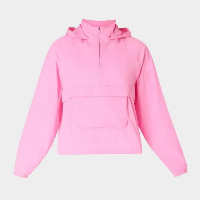 Sweaty Betty Women's Runners High Packaway Jacket, Mid Pink