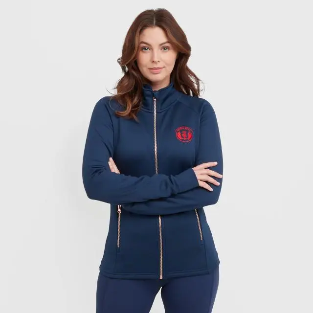 Women's Zip Fleece, Navy
