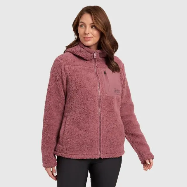 Women's Vista Full Zip Fleece Hoodie, Pink