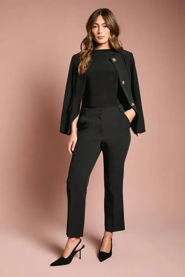 Coast Women's Slim Leg Trouser in Black 