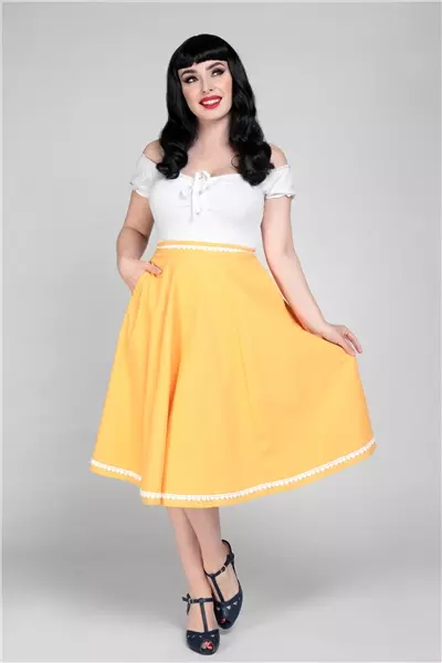 Collectif swing skirt top