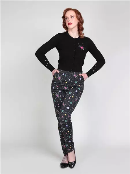 Collectif Womenswear Odila Galaxy Dreamer Trousers 