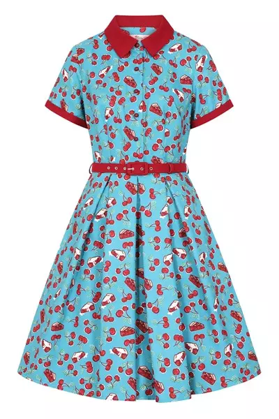 Collectif X Lindy Bop Betty Cherry Dress