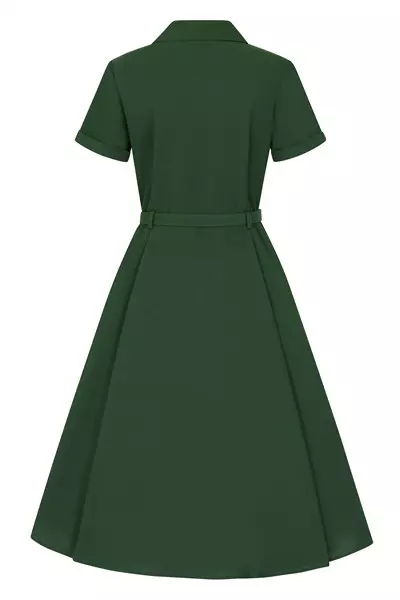 Collectif X Lindy Bop Christine Poly Flared Dress