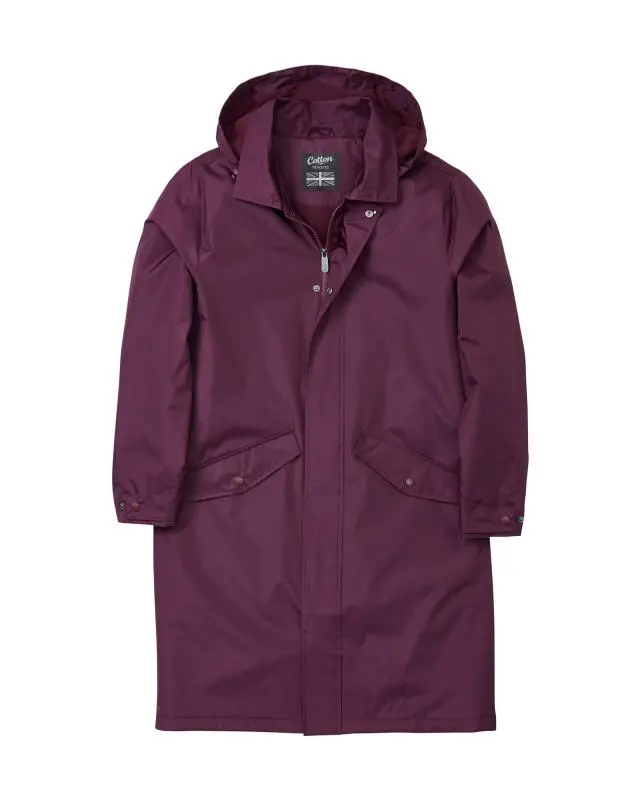 Cotton Traders All-New Lakeside Coat in Purple, 100% Polyester