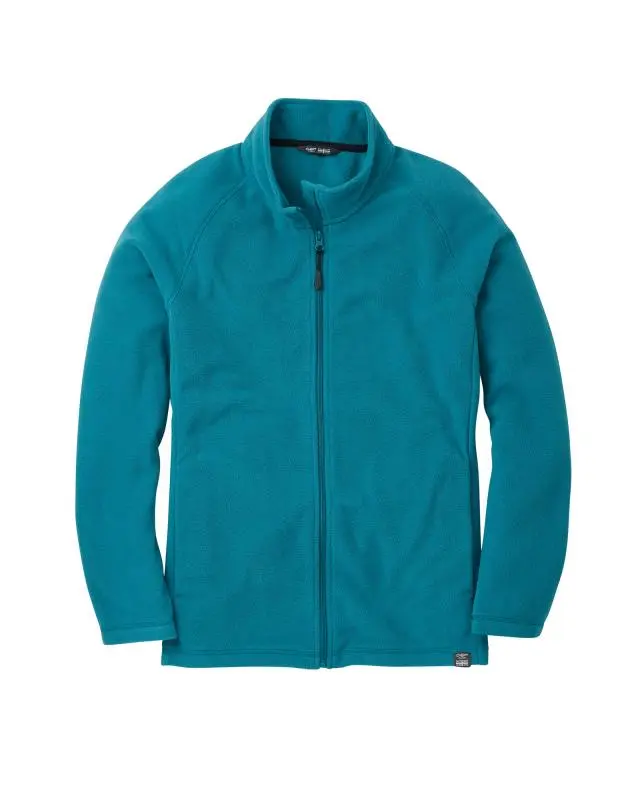 Cotton Traders Recycled Microfleece Jacket in Blue, Polyester
