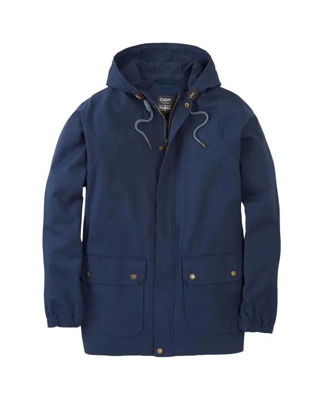 Cotton Traders Lightweight Jacket in Blue, 100% Cotton