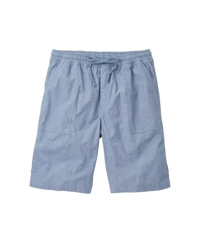 Cotton Traders Cotton Pull-On Shorts in Blue, 100% Cotton