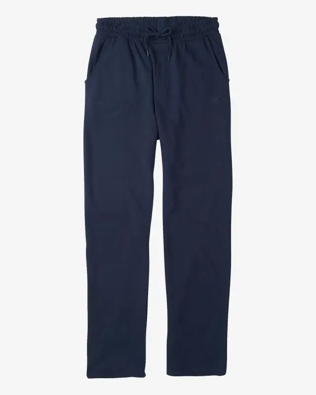 Cotton Traders Cotton Jog Pants in Blue, 100% Cotton