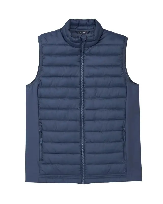 Cotton Traders Padded Gilet in Blue, 100% Polyester
