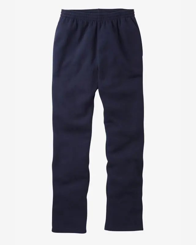 Cotton Traders Side Detail Jog Pants in Navy, Cotton/Polyester