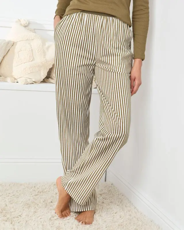 Cotton Traders Women's 2 Pack Cotton Rich PJ Bottoms, 100% Cotton