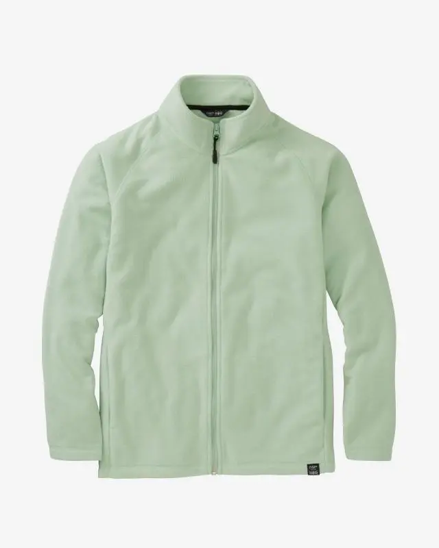Cotton Traders Microfleece Jacket in Green, Polyester