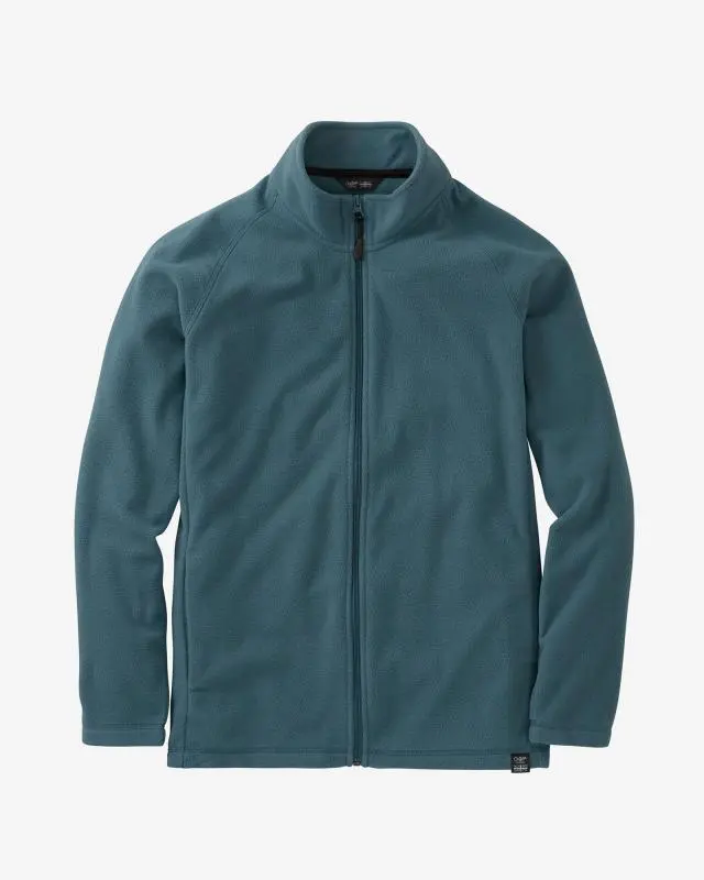 Cotton Traders Microfleece Jacket in Blue, Polyester