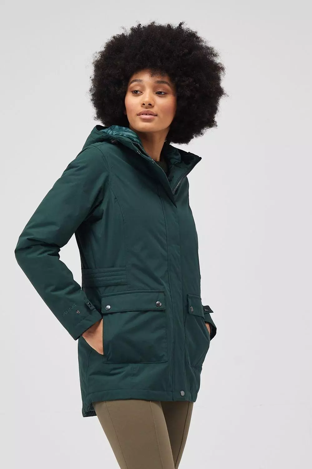 Pockets For Women Brenlyn Hydrafort Waterproof Walking Jacket