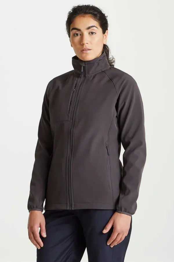 Craghoppers Women's 'Expert Basecamp' Softshell Jacket in Grey 