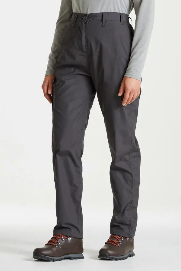 Craghoppers Women's 'Expert Kiwi' Trousers in Grey 